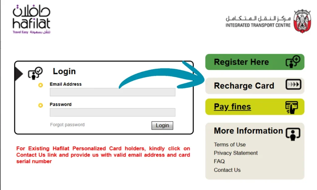 Recharge Card
