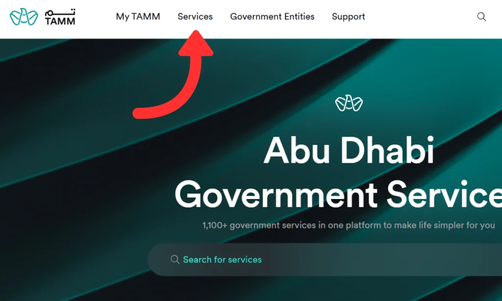 tamm website hafilat services