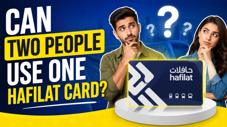 Can Two People Use One Hafilat Card?