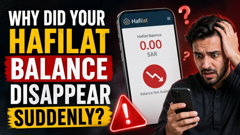 Why Did Your Hafilat Balance Disappear Suddenly?