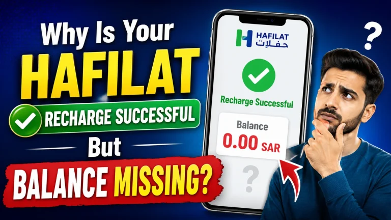 Why Is Your Hafilat Recharge Successful But Balance Missing