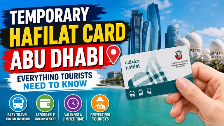 Temporary Hafilat Card