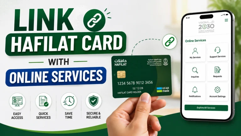 Link Hafilat Card with Online Services