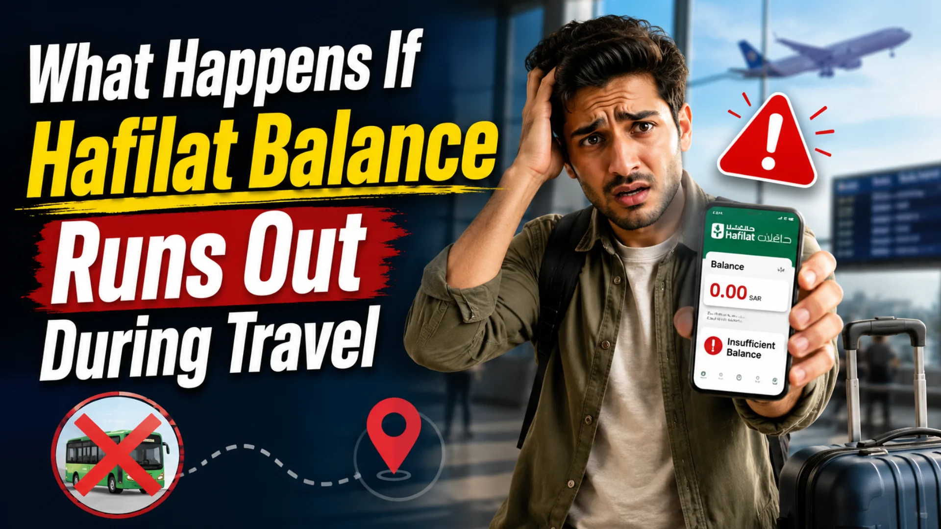 What Happens If Hafilat Balance Runs Out During Travel