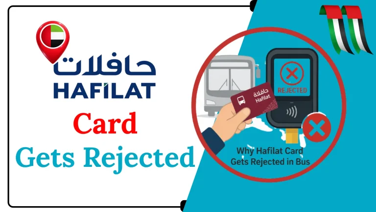 Why Hafilat Card Gets Rejected in Bus